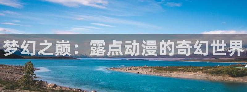 动漫天堂：梦幻之巅：露点动漫的奇幻世界