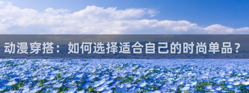 91动漫天堂：动漫穿搭：如何选择适合自己的时尚单品？