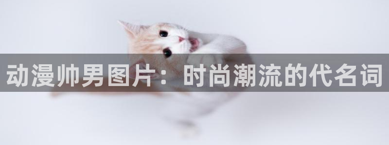 3d动漫天堂：动漫帅男图片：时尚潮流的代名词