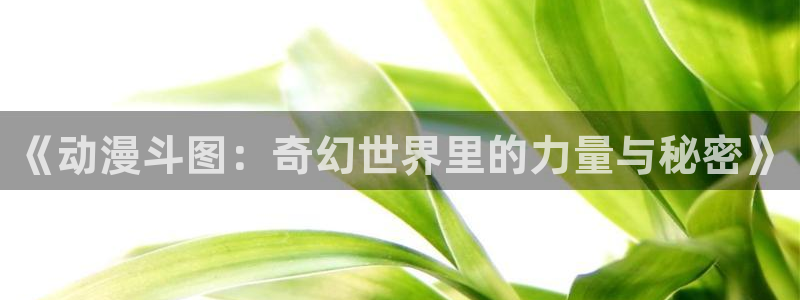 av动漫天堂网：《动漫斗图：奇幻世界里的力量与秘密》
